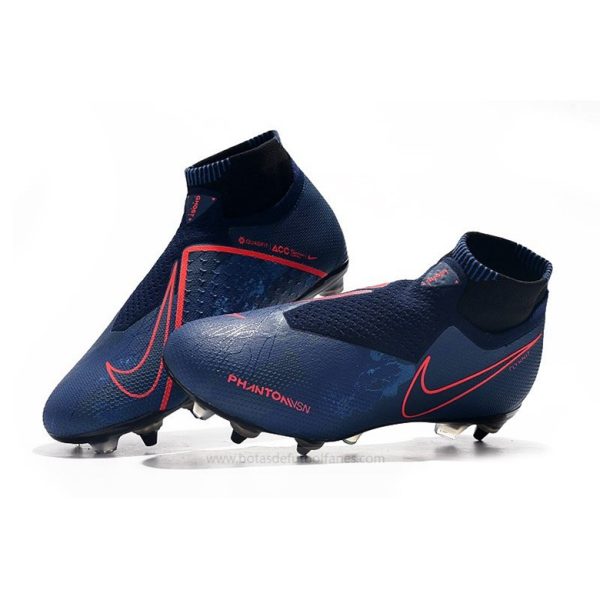 Nike Phantom Vision Elite DF SG PRO Anti Clog Azul Rojo